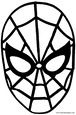careta de spiderman para carnaval